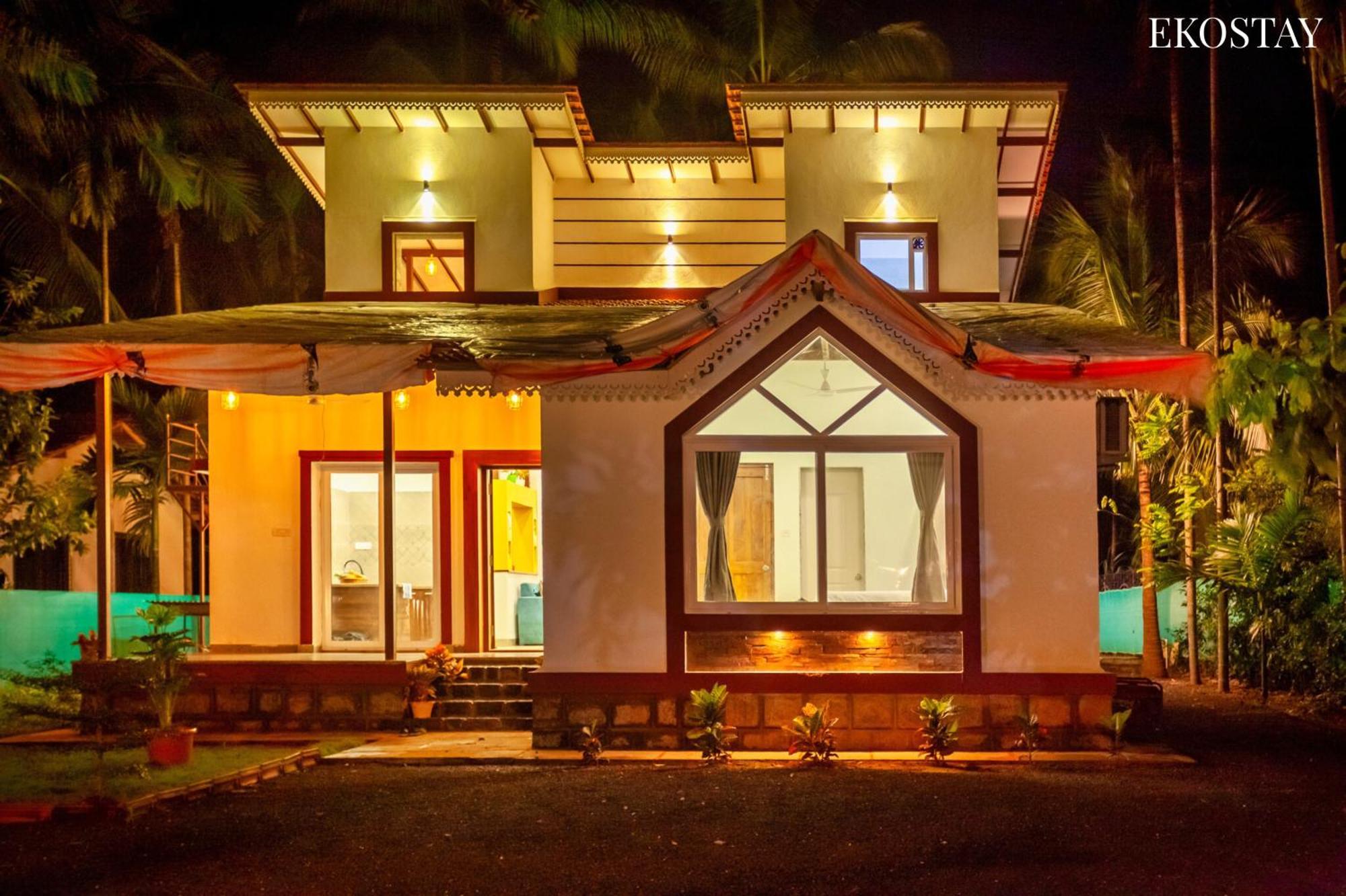 Ekostay - Sierra Villa Alībāg Exteriör bild
