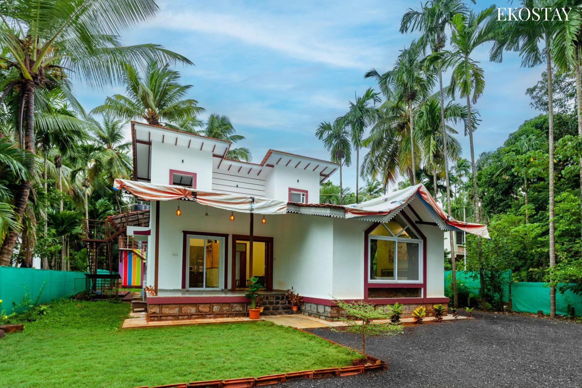 Ekostay - Sierra Villa Alībāg Exteriör bild